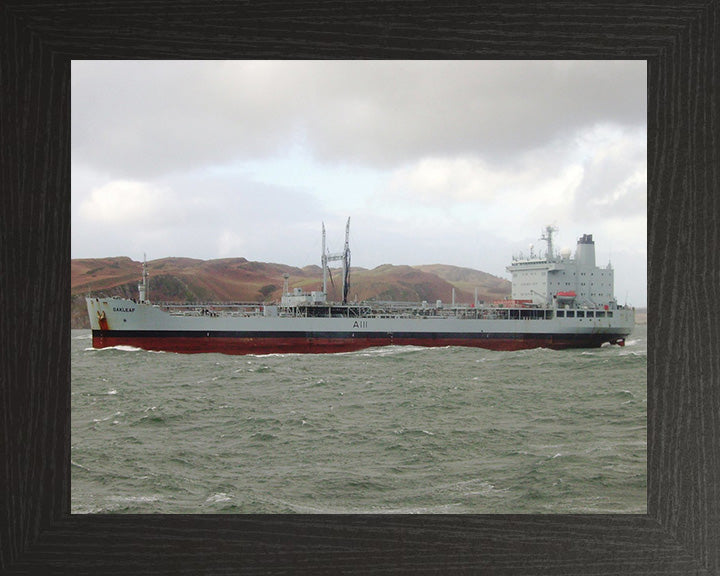 RFA Oakleaf A111 Royal Fleet Auxiliary Leaf class support tanker Photo Print or Framed Print - Hampshire Prints