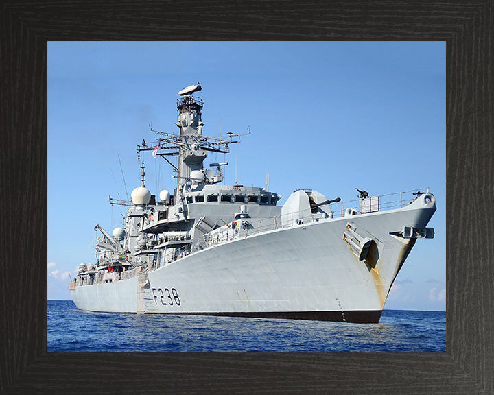 HMS Northumberland F238 Royal Navy type 23 Frigate Photo Print or Framed Print - Hampshire Prints