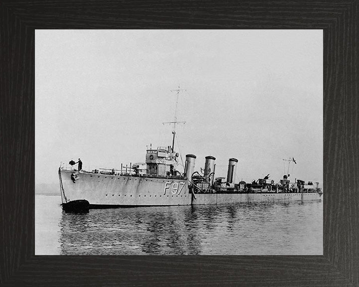 HMS Redgauntlet F97 Royal Navy R class destroyer Photo Print or Framed Print - Hampshire Prints