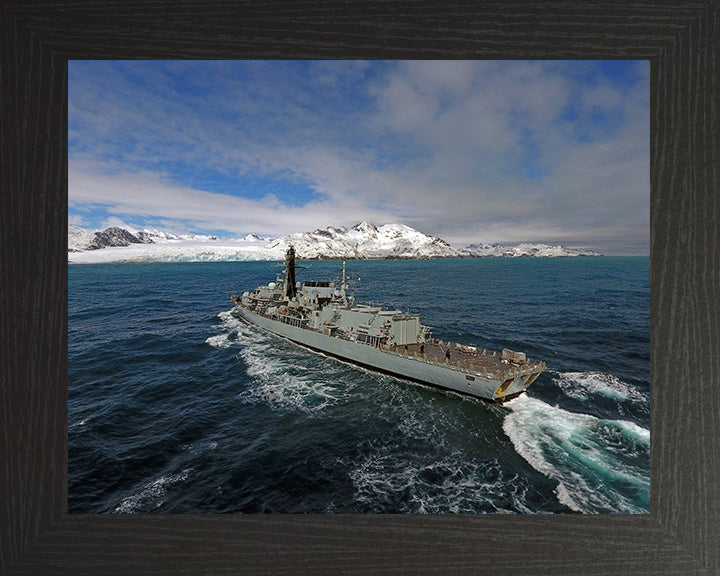 HMS Portland F79 Royal Navy Type 23 frigate Photo Print or Framed Print - Hampshire Prints