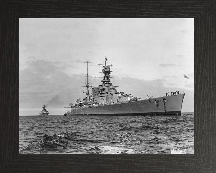 HMS Hood (51) | Photo Print | Framed Print | Admiral Class | Battlecruiser | Royal Navy - Hampshire Prints