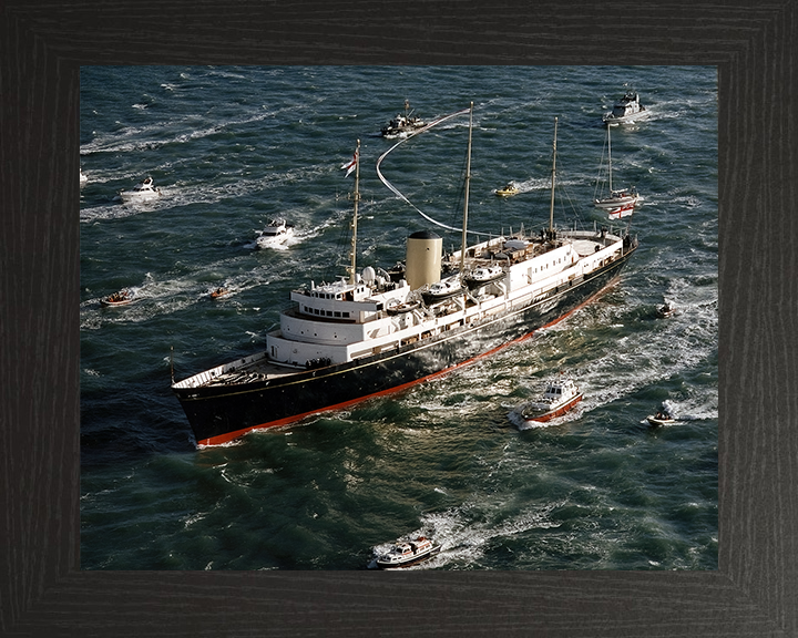 HMY Britannia Royal Yacht paying off Photo Print or Framed Photo Print - Hampshire Prints