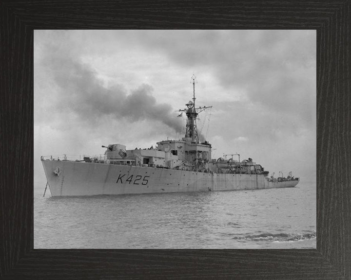 HMS Loch Dunvegan K425 Royal Navy Loch class frigate Photo Print or Framed Print - Hampshire Prints