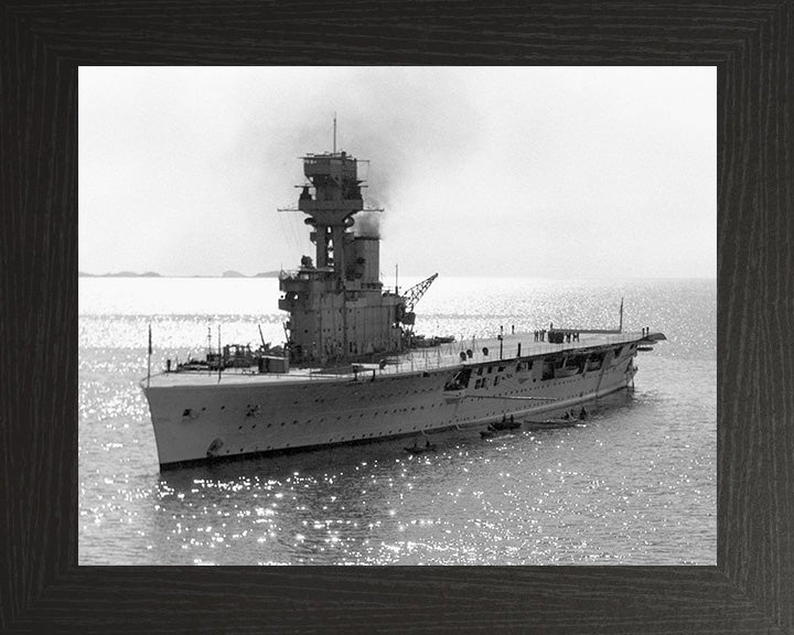 HMS Hermes (95) Royal Navy Aircraft carrier Photo Print or Framed Print - Hampshire Prints