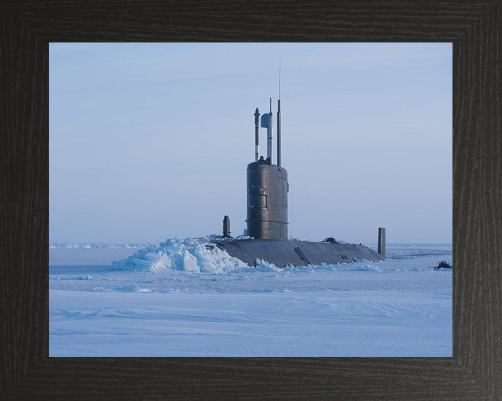 HMS Trenchant S91 Royal Navy Trafalgar class Submarine Photo Print or Framed Print - Hampshire Prints