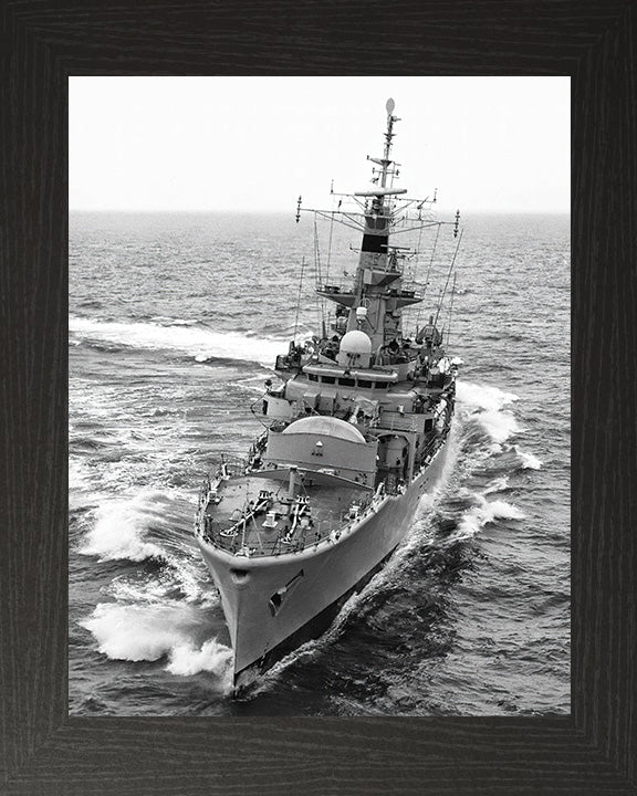 HMS Naiad F39 Royal Navy Leander class frigate Photo Print or Framed Photo Print - Hampshire Prints