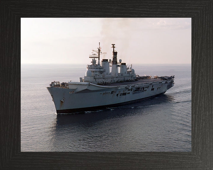 HMS Illustrious R06 Royal Navy Invincible class Aircraft Carrier Photo Print or Framed Print - Hampshire Prints