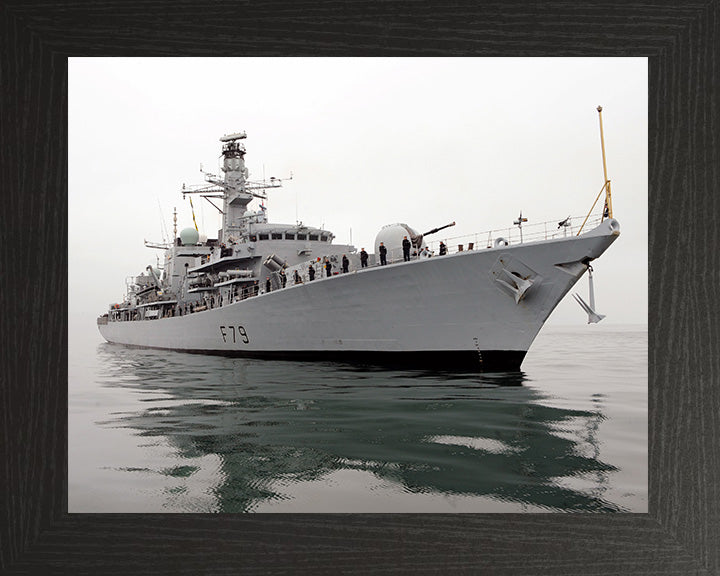 HMS Portland F79 Royal Navy Type 23 frigate Photo Print or Framed Print - Hampshire Prints