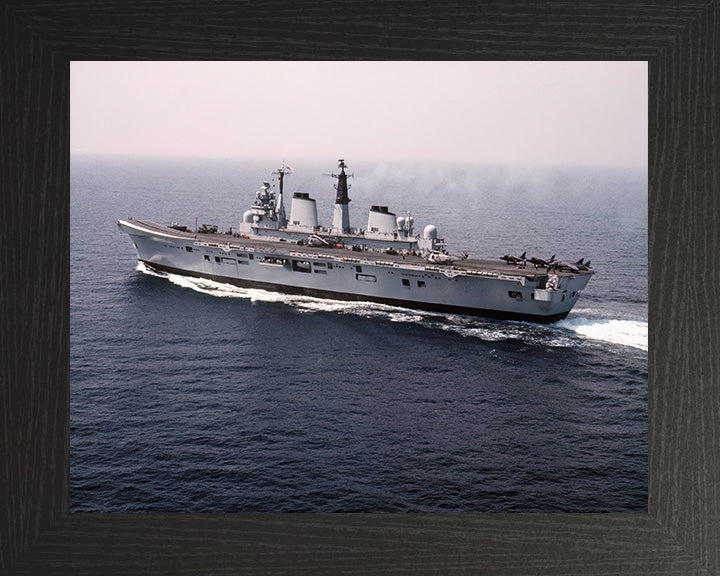 HMS Invincible R05 Royal Navy Invincible Class aircraft carrier Photo Print or Framed Print - Hampshire Prints