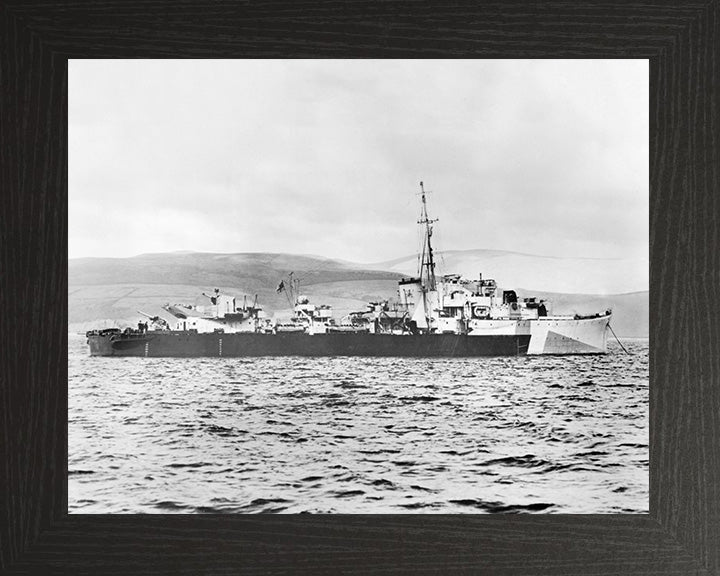 HMS Obedient G48 Royal Navy O class destroyer Photo Print or Framed Print - Hampshire Prints