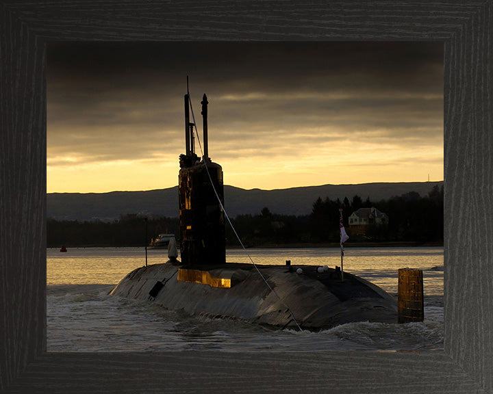 HMS Spartan S105 Royal Navy Swiftsure class Submarine Photo Print or Framed Print - Hampshire Prints