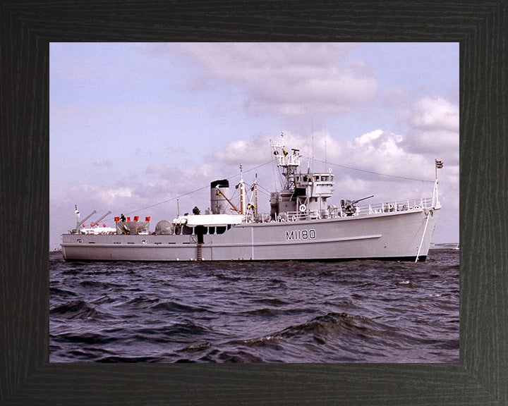 HMS Shavington M1180 Royal Navy Ton Class Minesweeper Photo Print or Framed Photo Print - Hampshire Prints