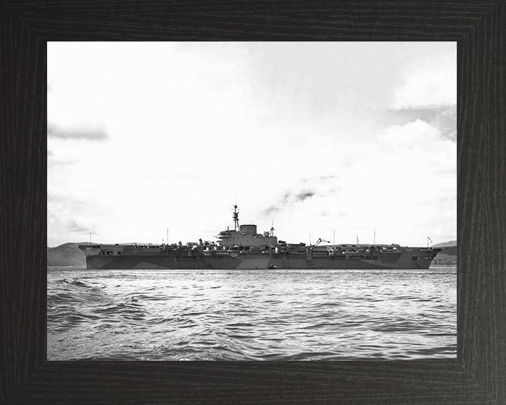 HMS Implacable R86 Royal Navy Implacable Class Aircraft Carrier Photo Print or Framed Print - Hampshire Prints