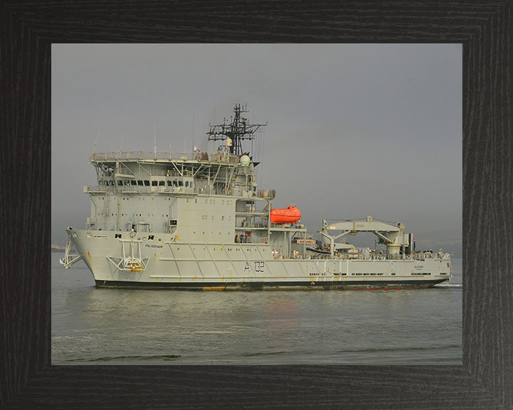 RFA Diligence A132 Royal Fleet Auxiliary forward repair ship Photo Print or Framed Print - Hampshire Prints