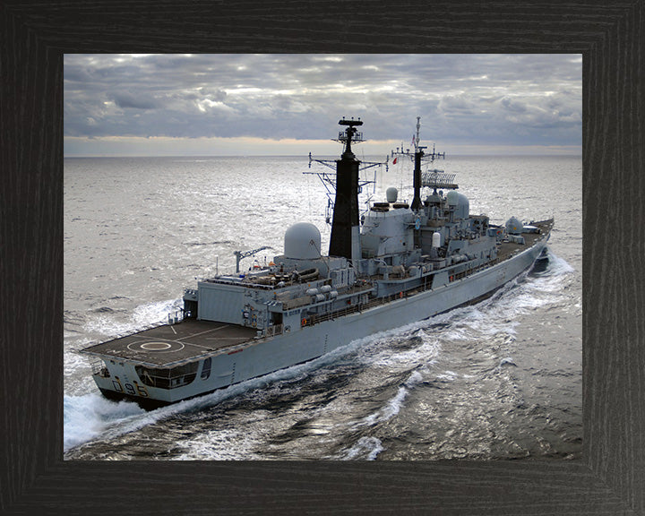 HMS Manchester D95 Royal Navy Type 42 destroyer Photo Print or Framed Print - Hampshire Prints