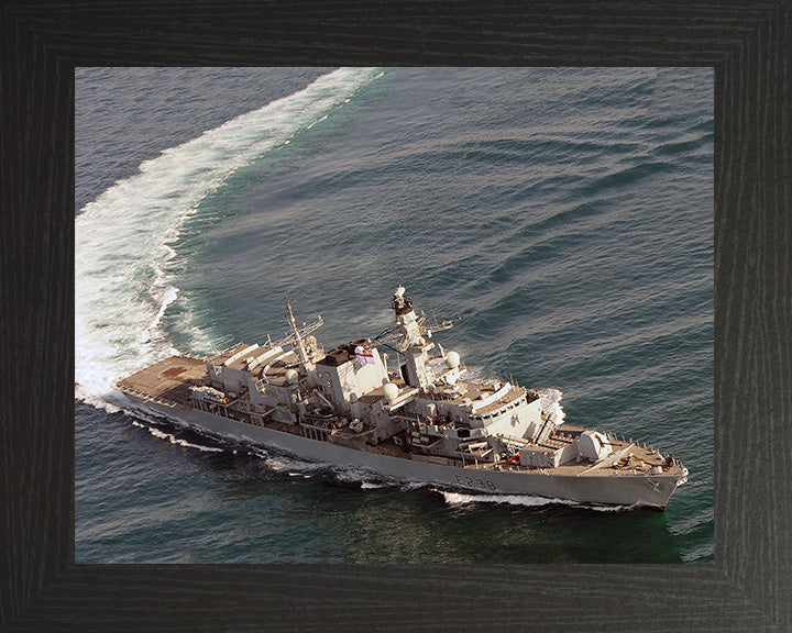 HMS Northumberland F238 Royal Navy type 23 Frigate Photo Print or Framed Print - Hampshire Prints