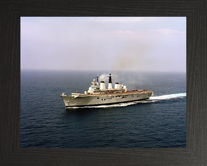 HMS Invincible R05 Royal Navy Invincible Class aircraft carrier Photo Print or Framed Print - Hampshire Prints