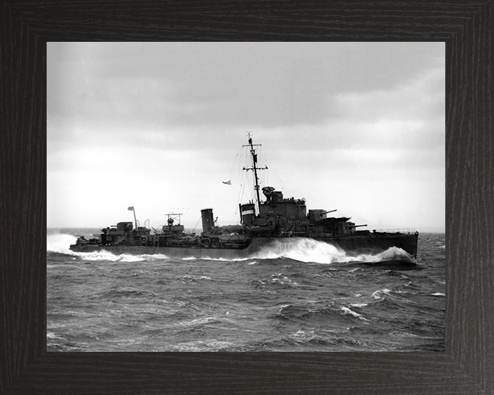 HMS Intrepid D10 Royal Navy I class Destroyer Photo Print or Framed Print - Hampshire Prints