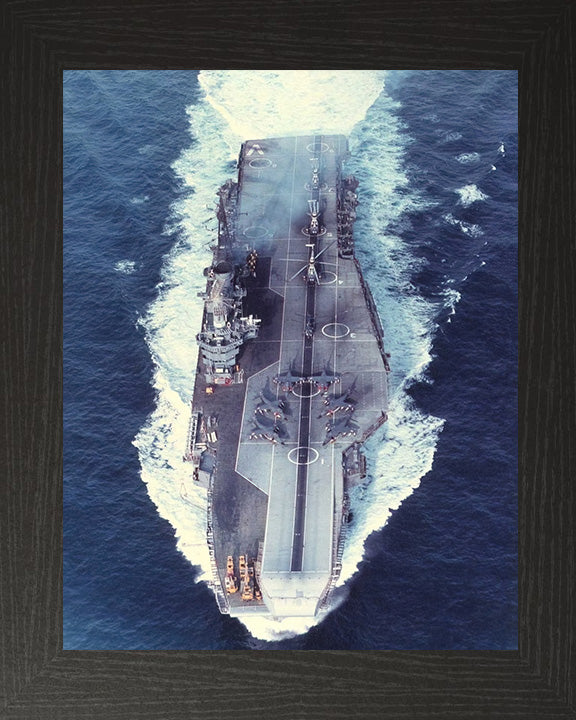 HMS Hermes R12 | Photo Print | Framed Print | Centaur Class | Aircraft Carrier | Royal Navy - Hampshire Prints