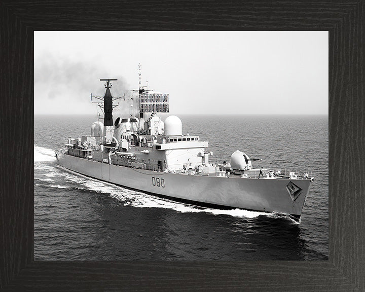 HMS Sheffield D80 Royal Navy Type 42 destroyer Photo Print or Framed Print - Hampshire Prints