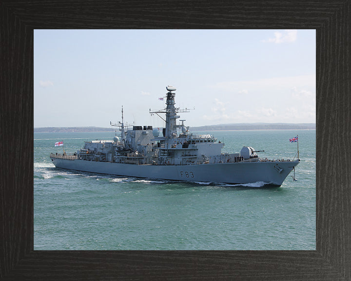 HMS St Albans F83 Royal Navy Type 23 frigate Photo Print or Framed Print - Hampshire Prints