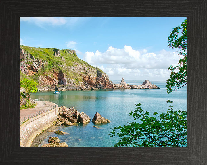 Anstey's Cove Torquay Devon Photo Print - Canvas - Framed Photo Print - Hampshire Prints