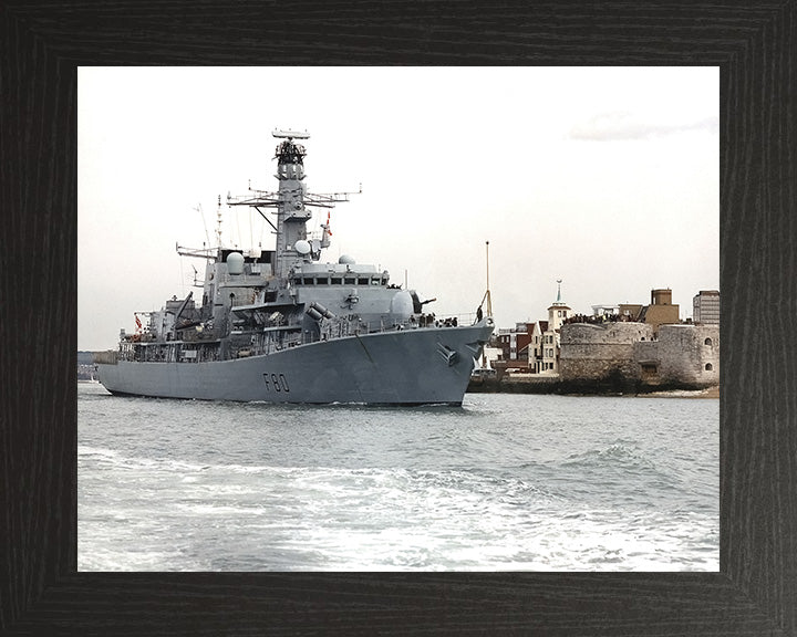 HMS Grafton F80 Royal Navy Type 23 Frigate Photo Print or Framed Print - Hampshire Prints