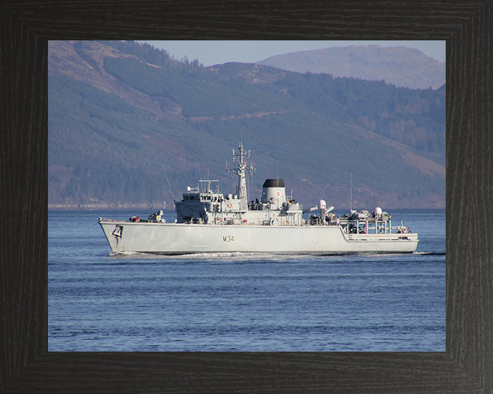 HMS Middleton M34 Royal Navy Hunt class mine countermeasures vessel Photo Print or Framed Photo Print - Hampshire Prints