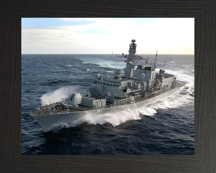 HMS Marlborough F233 Royal Navy type 23 Frigate Photo Print or Framed Print - Hampshire Prints