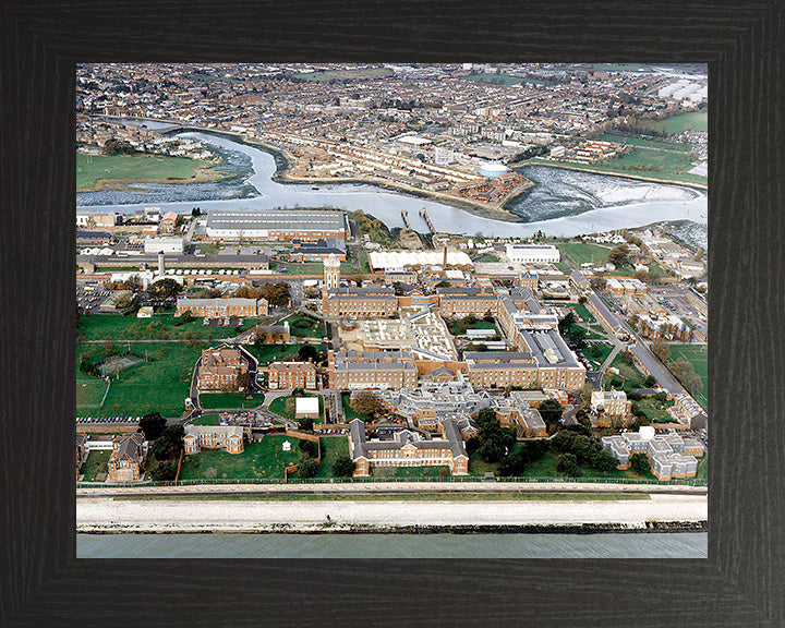 Royal Hospital Haslar Hampshire Aerial Photo Print or Framed Photo Print - Hampshire Prints