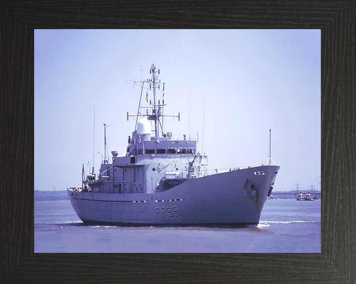 HMS Jersey P295 Royal Navy Island class Patrol Vessel Photo Print or Framed Photo Print - Hampshire Prints