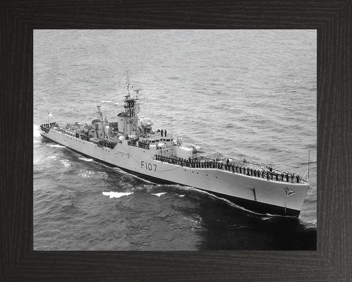 HMS Rothesay F107 | Photo Print | Framed Print | Rothesay Class | Frigate | Royal Navy - Hampshire Prints