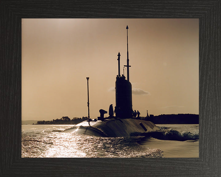 HMS Turbulent S87 Royal Navy Trafalgar class Submarine Photo Print or Framed Print - Hampshire Prints