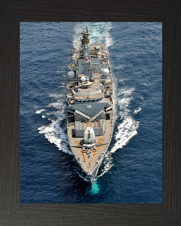 HMS Northumberland F238 Royal Navy type 23 Frigate Photo Print or Framed Print - Hampshire Prints