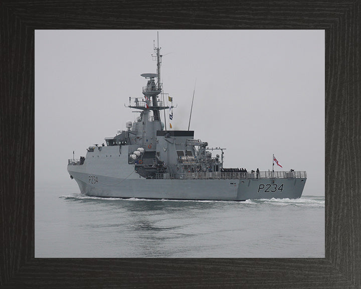 HMS Spey P234 Royal Navy River class patrol vessel Photo Print or Framed Print - Hampshire Prints