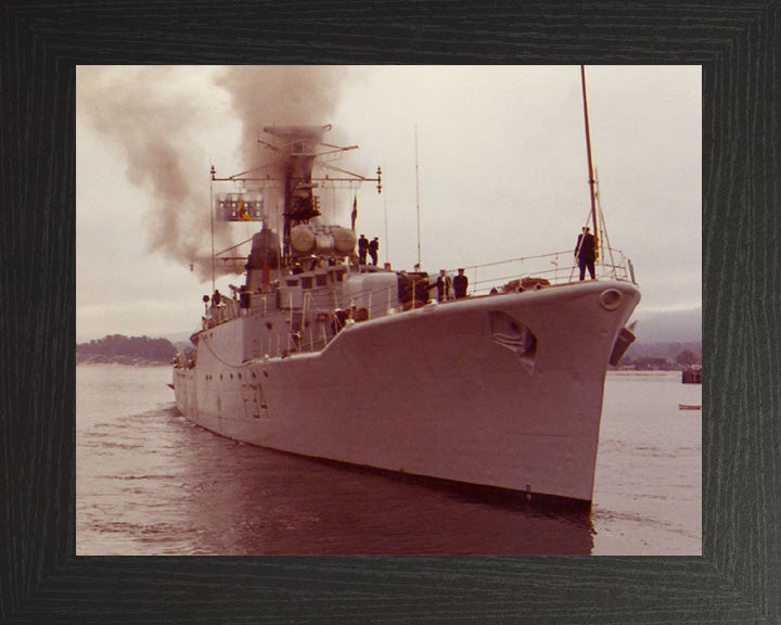 HMS Puma F34 Royal Navy Leopard class Frigate Photo Print or Framed Print - Hampshire Prints