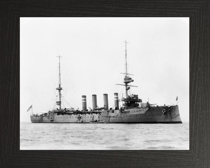 HMS Hampshire (1903) Royal Navy Devonshire class cruiser Photo Print or Framed Print - Hampshire Prints