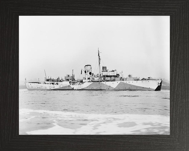 HMS Campanula K18 Royal Navy Flower class corvette Photo Print or Framed Print - Hampshire Prints