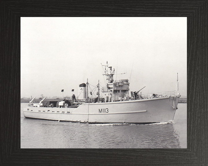 HMS Brereton M1113 | Photo Print | Framed Print | Ton Class | Minesweeper | Royal Navy