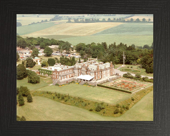 HMS Mercury Aerial Photo Print or Framed Photo Print - Hampshire Prints