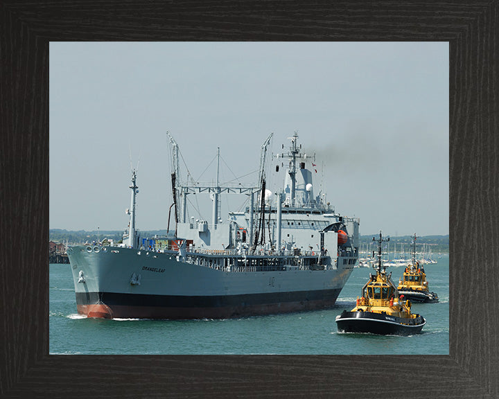 RFA Orangeleaf A110 Royal Fleet Auxiliary Leaf class support tanker Photo Print or Framed Print - Hampshire Prints