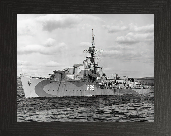 HMS Termagant R89 Royal Navy T Class destroyer Photo Print or Framed Print - Hampshire Prints