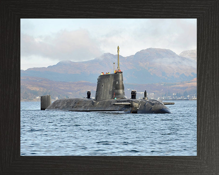 HMS Astute S119 Royal Navy Astute class Submarine Photo Print or Framed Print - Hampshire Prints