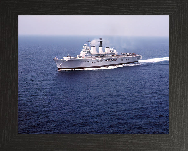 HMS Invincible R05 Royal Navy Invincible Class aircraft carrier Photo Print or Framed Print - Hampshire Prints