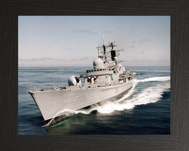 HMS Manchester D95 Royal Navy Type 42 destroyer Photo Print or Framed Print - Hampshire Prints