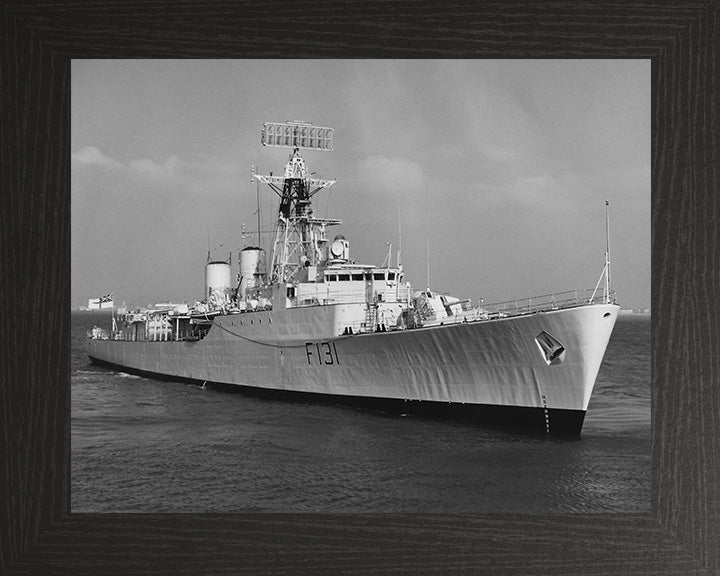 HMS Nubian F131 Royal Navy Tribal class frigate Photo Print or Framed Photo Print - Hampshire Prints