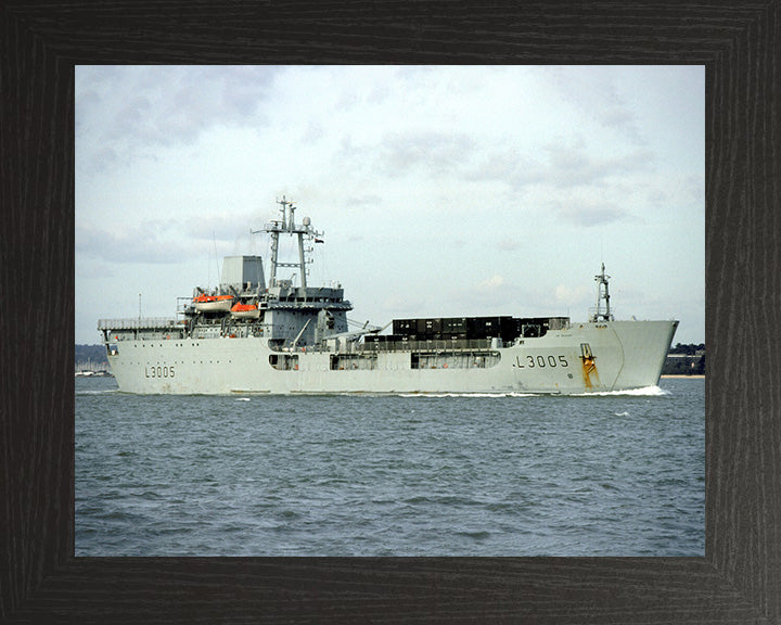 RFA Sir Galahad L3005 Royal Fleet Auxiliary Round Table class ship Photo Print or Framed Print - Hampshire Prints