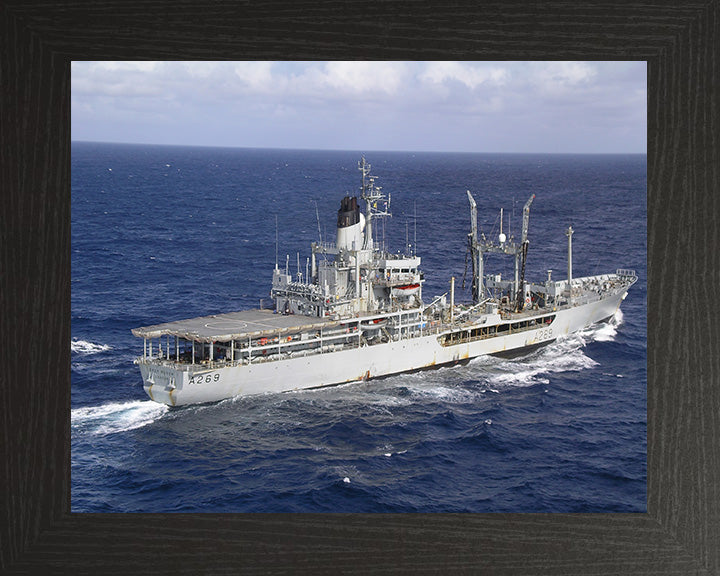 RFA Grey Rover A269 Royal Fleet Auxiliary Rover class small fleet tanker Photo Print or Framed Print - Hampshire Prints