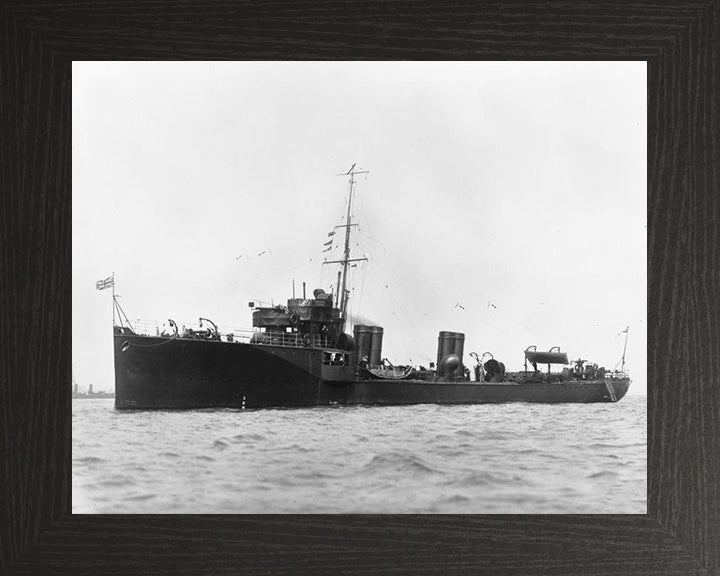 HMS Exe 1903 Royal Navy River class destroyer Photo Print or Framed Print - Hampshire Prints