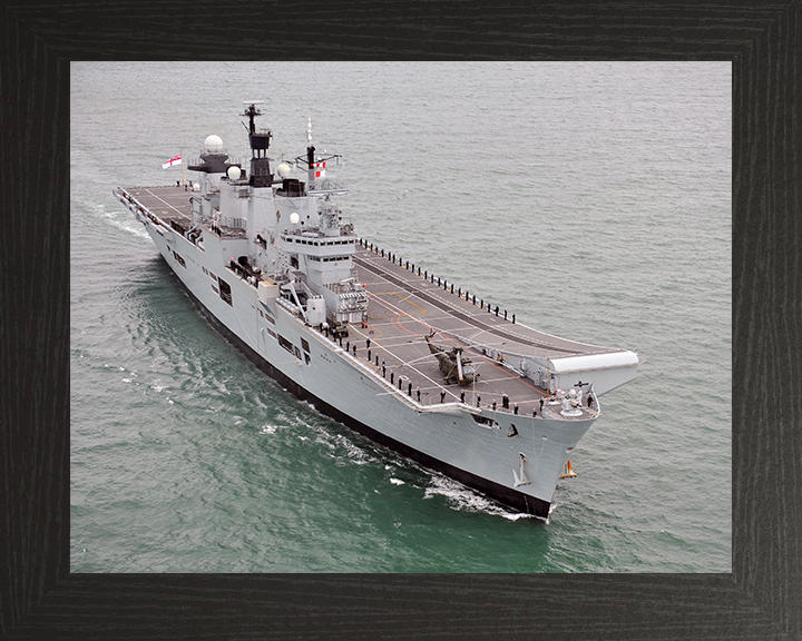 HMS Illustrious R06 | Photo Print | Framed Print | Invincible Class | Aircraft Carrier | Royal Navy